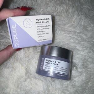 NWB GoPure Tighten & Lift Neck Cream